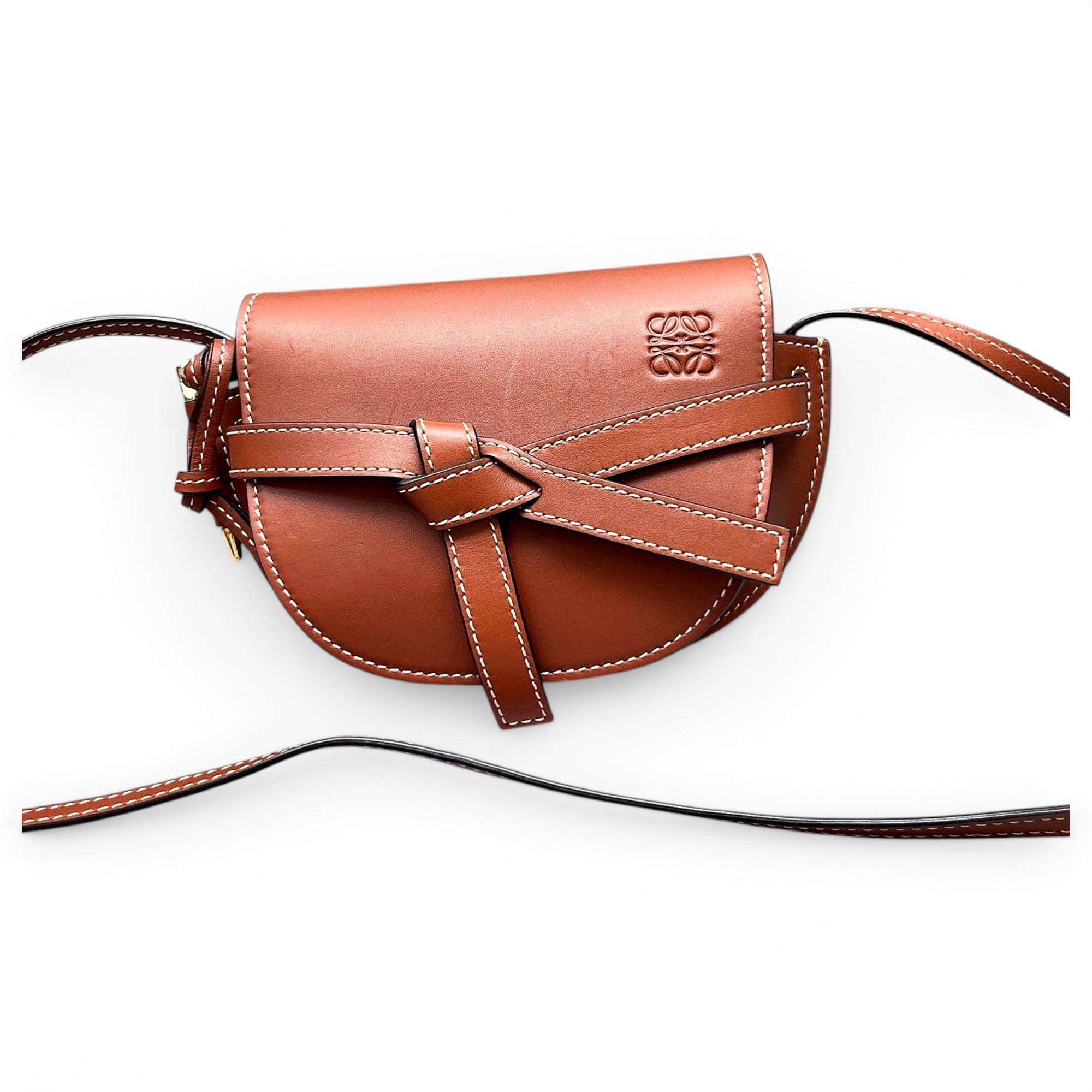 Gate leather handbag