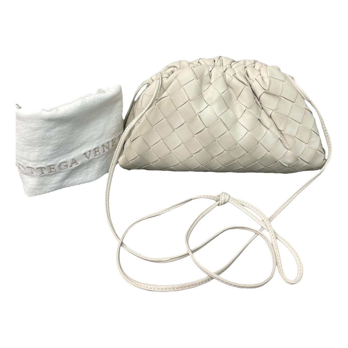 Pouch leather crossbody bag