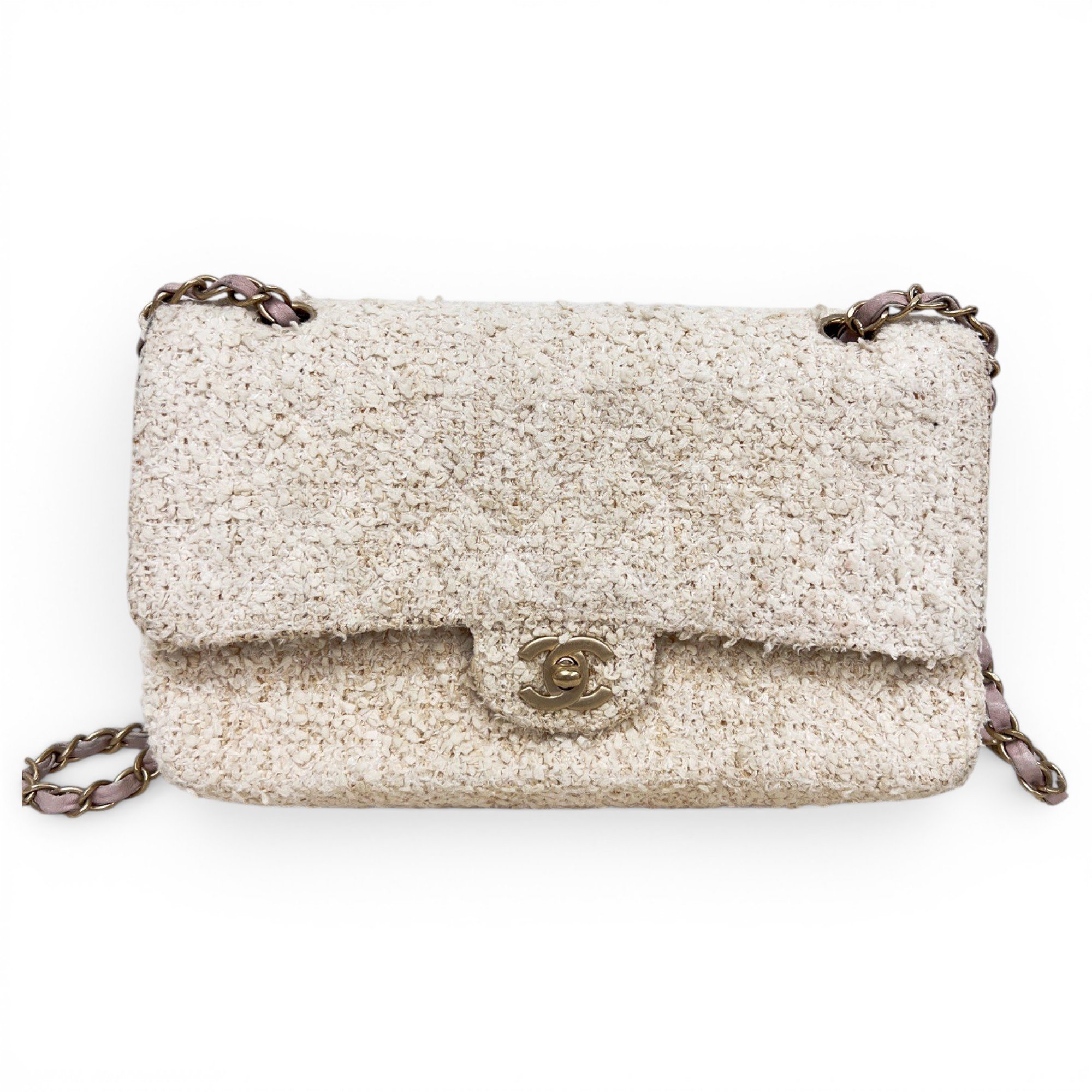 Timeless/Classique tweed crossbody bag
