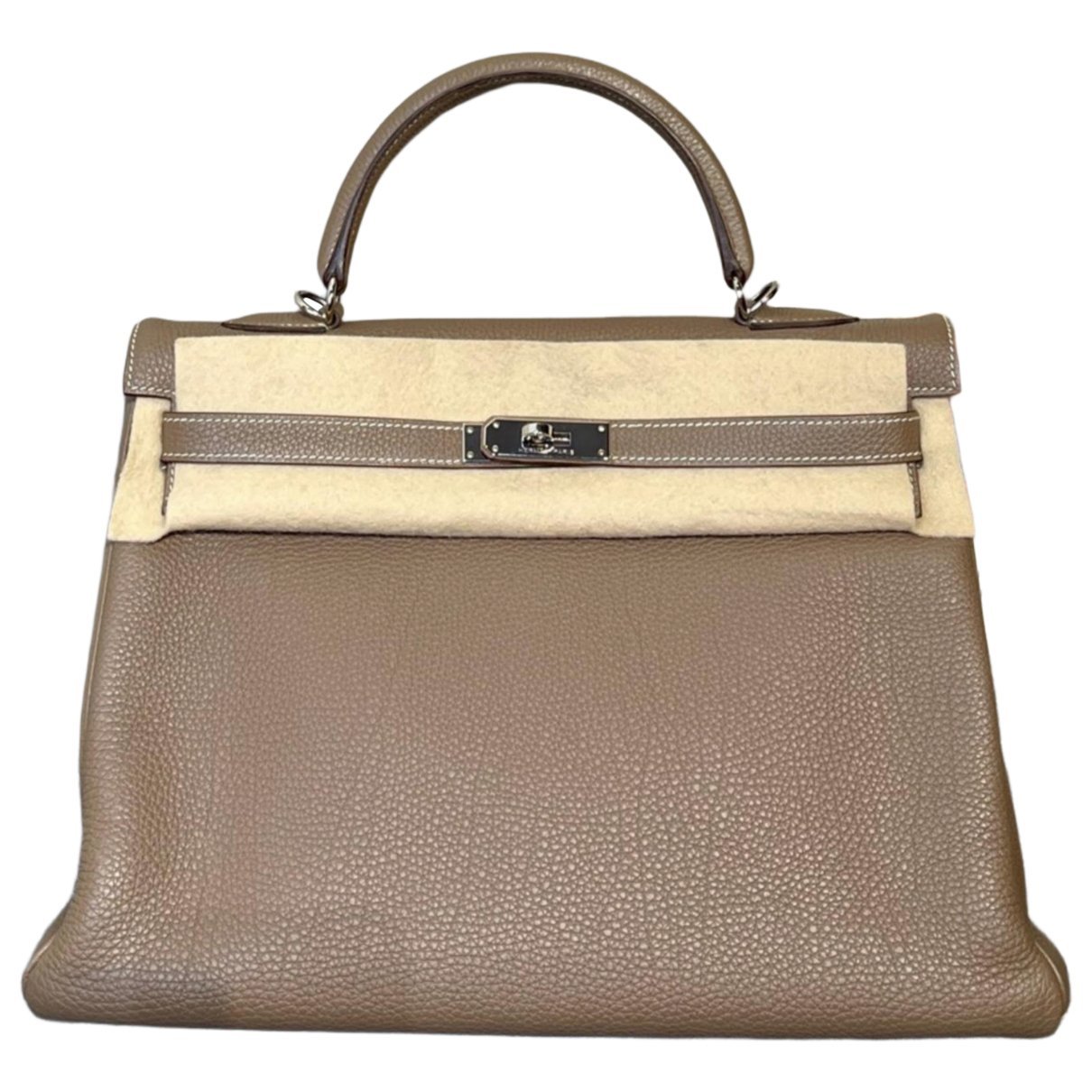 Kelly 35 leather handbag