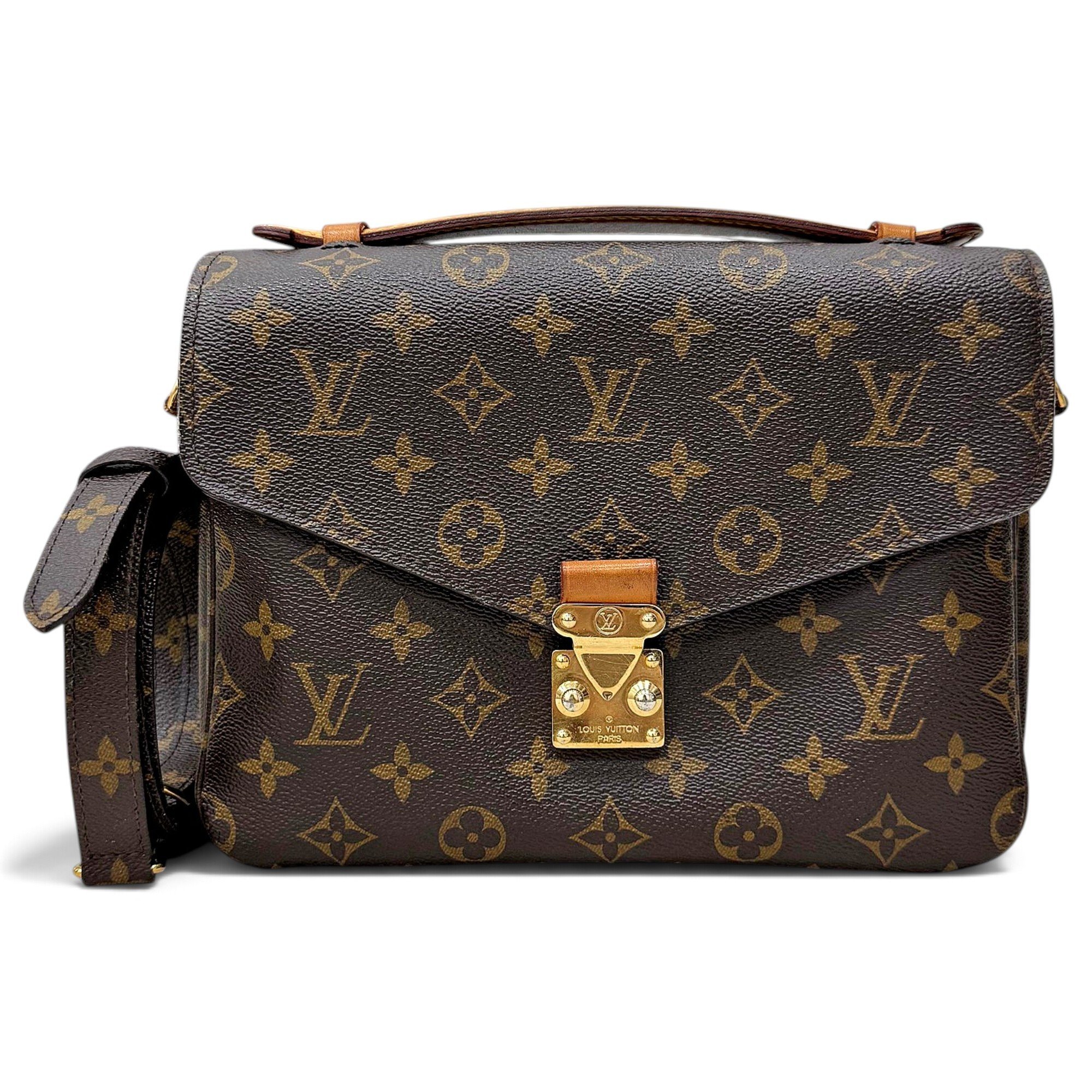 Metis leather handbag