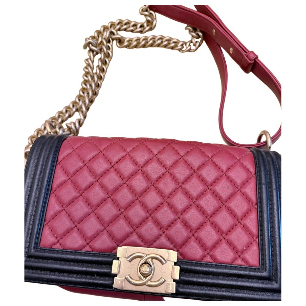 Boy leather handbag