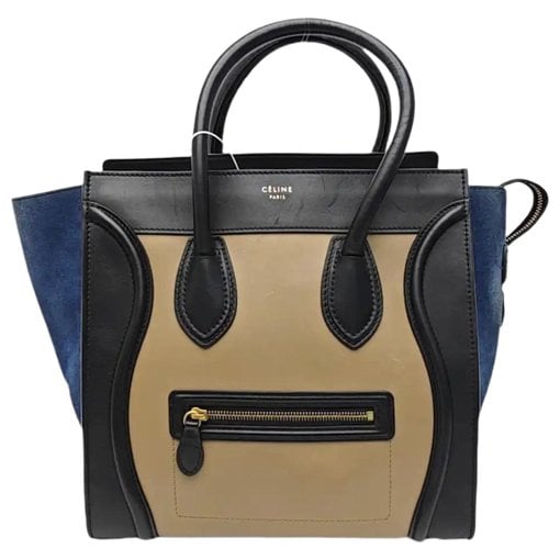 Luggage leather handbag