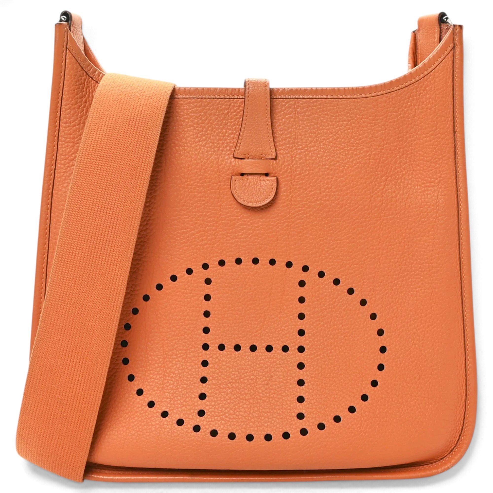 Evelyne leather handbag