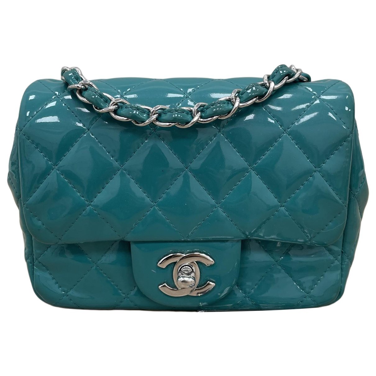 Timeless/Classique patent leather handbag