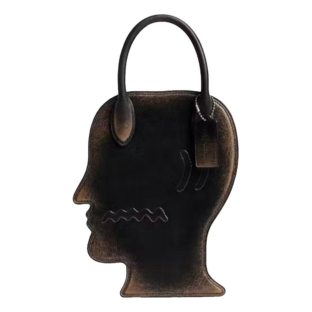 Leather crossbody bag