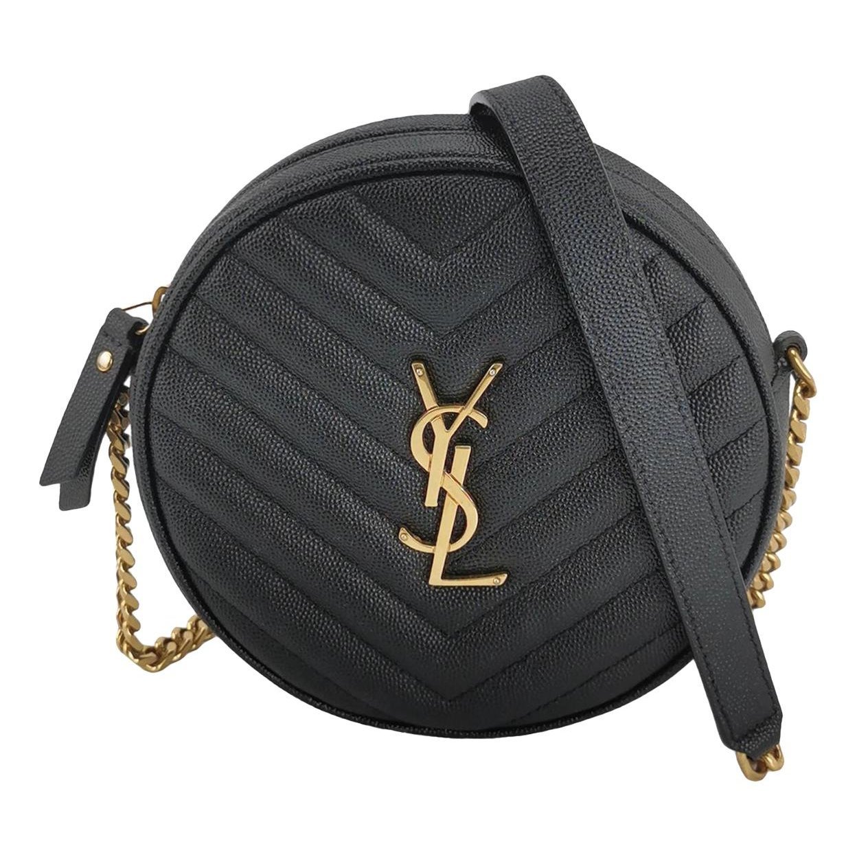 Vinyle leather handbag