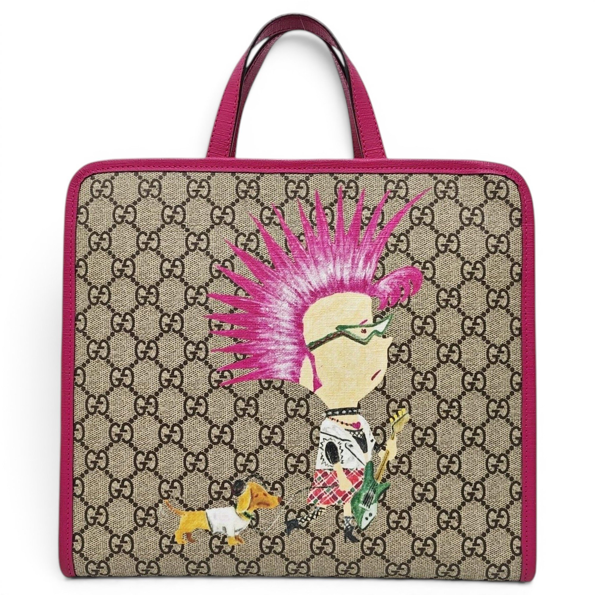 Leather handbag