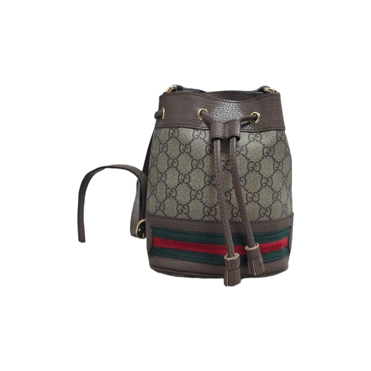 Ophidia Bucket leather bag
