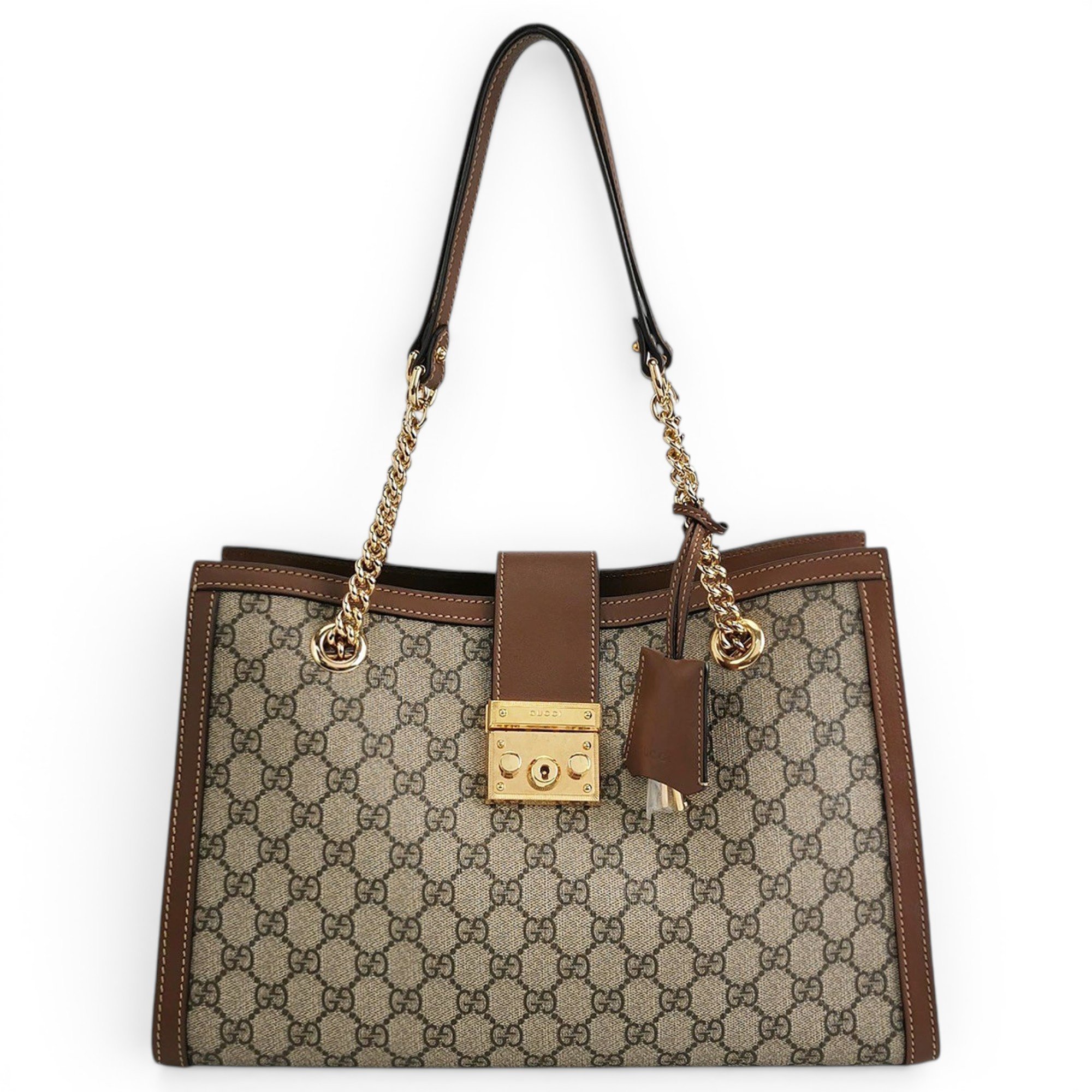 Padlock cloth handbag