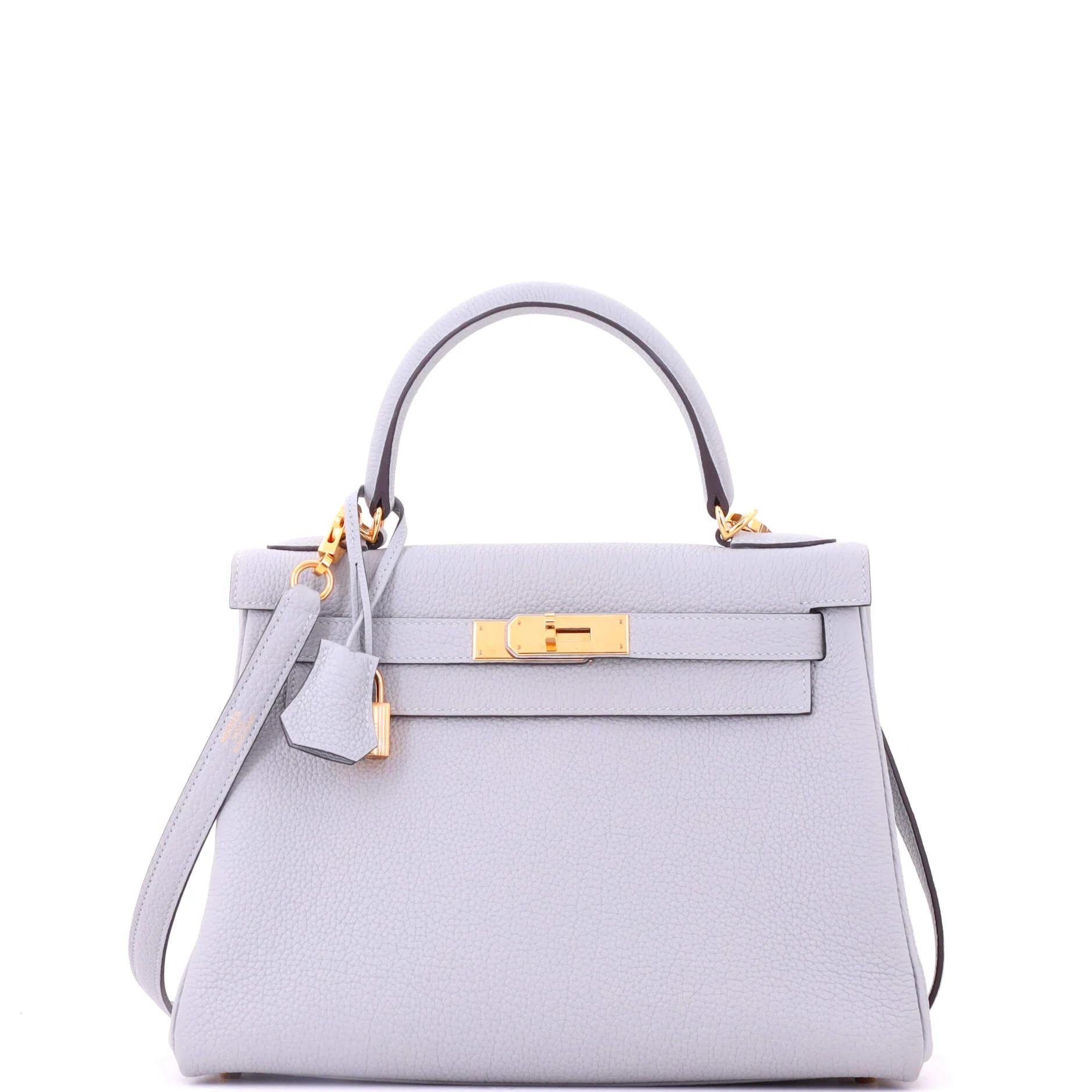 Hermes Kelly 28 Handbag Togo Leather 2024