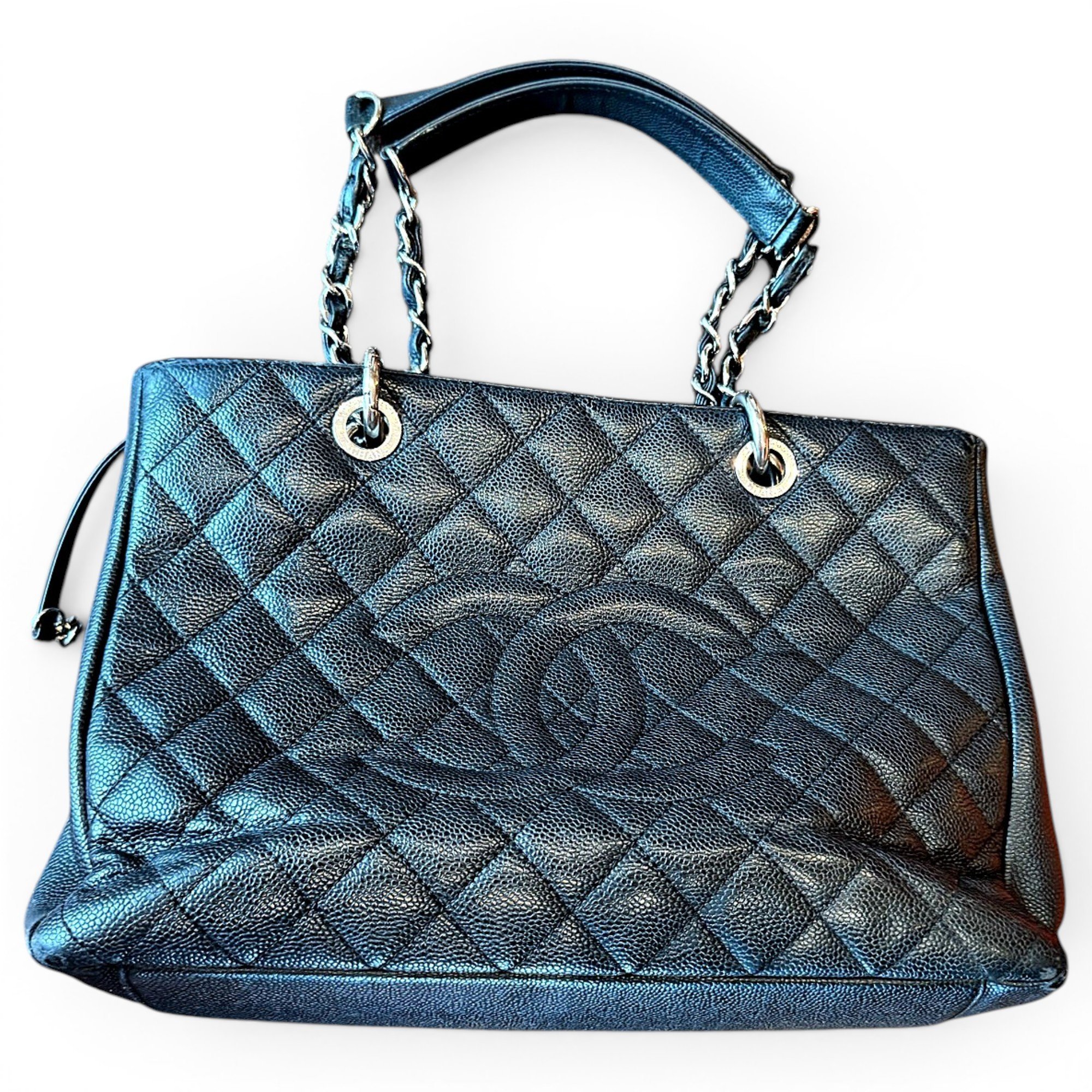 Petite Shopping Tote leather handbag