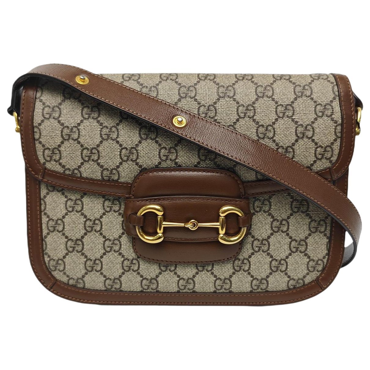 Handle Horsebit 1955 leather crossbody bag