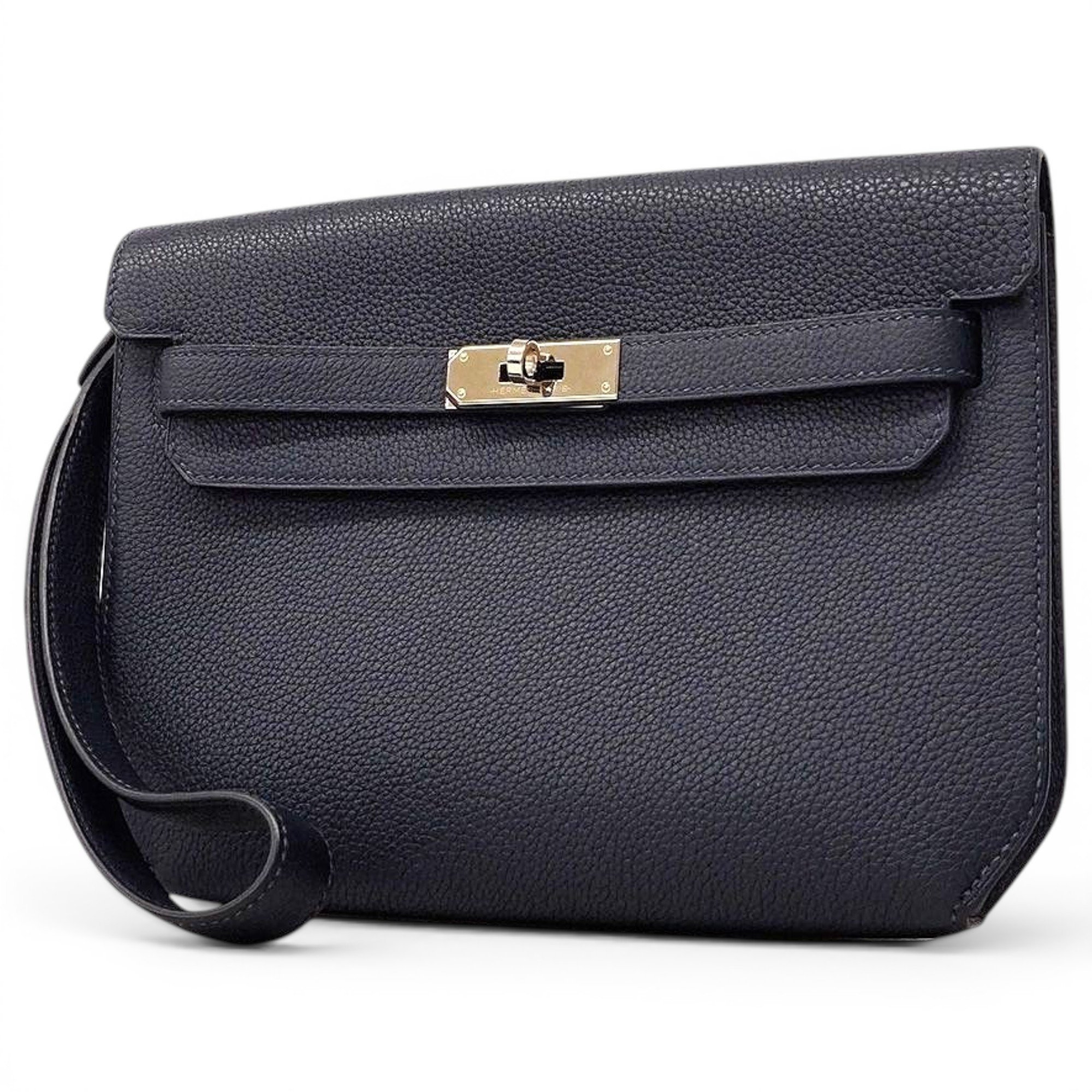 Kelly Dépêches leather clutch bag