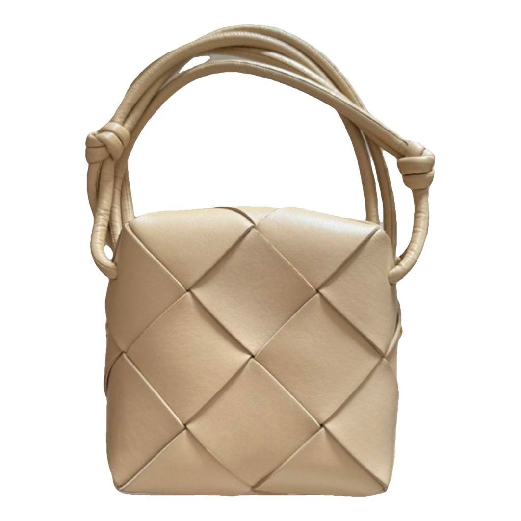 Loop leather handbag