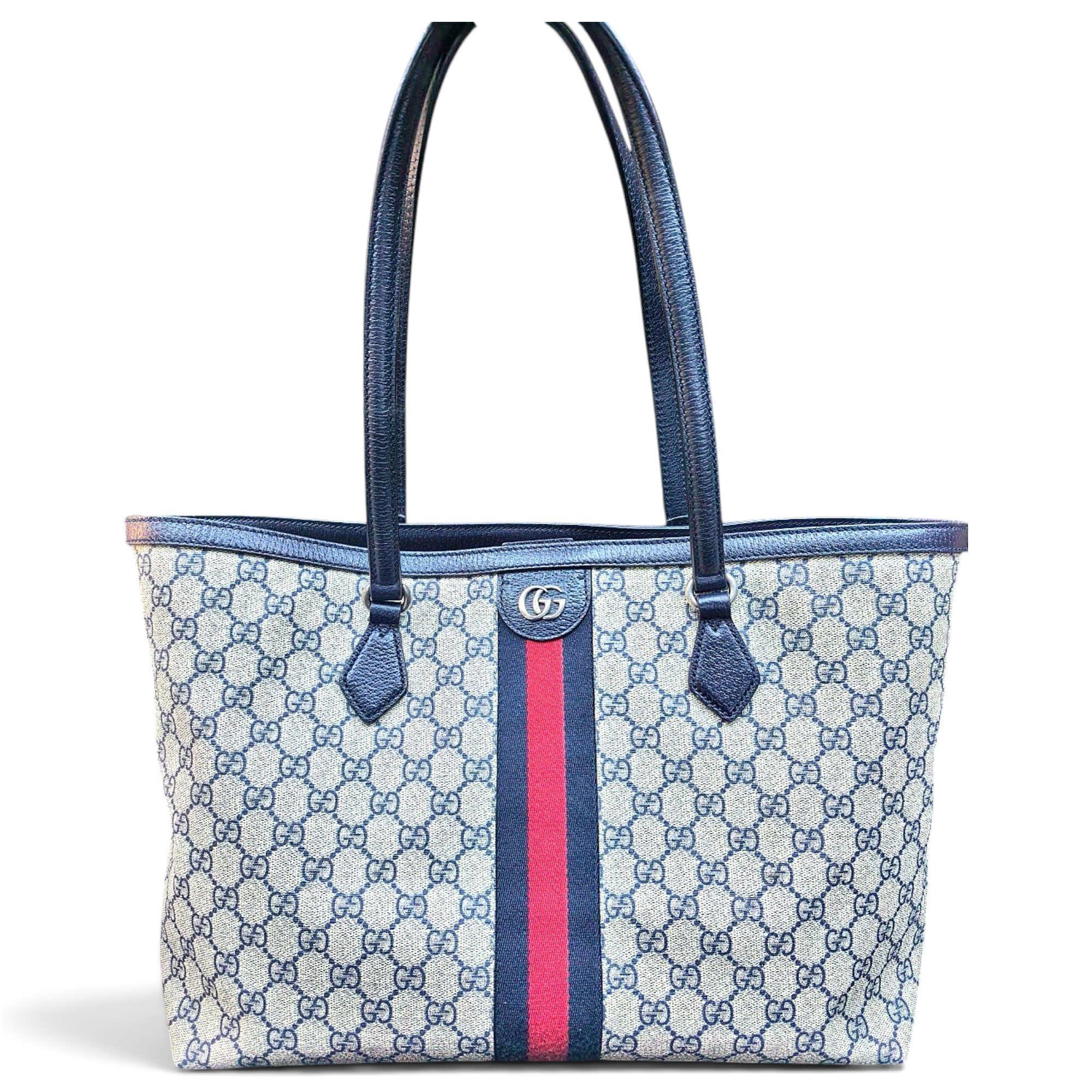 Ophidia Shopping leather tote