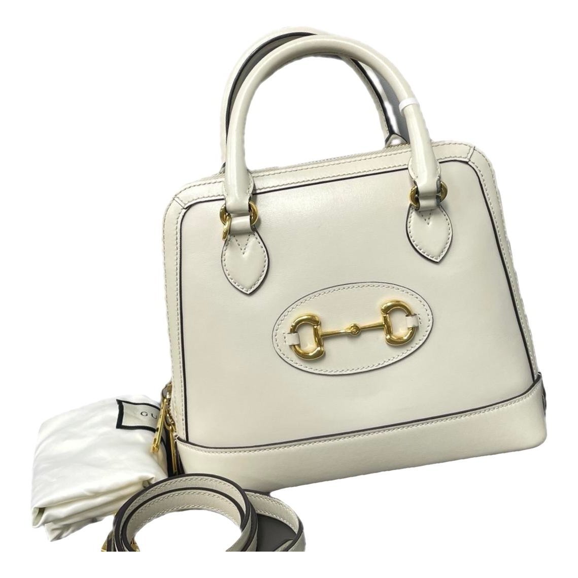 Handle Horsebit 1955 leather handbag