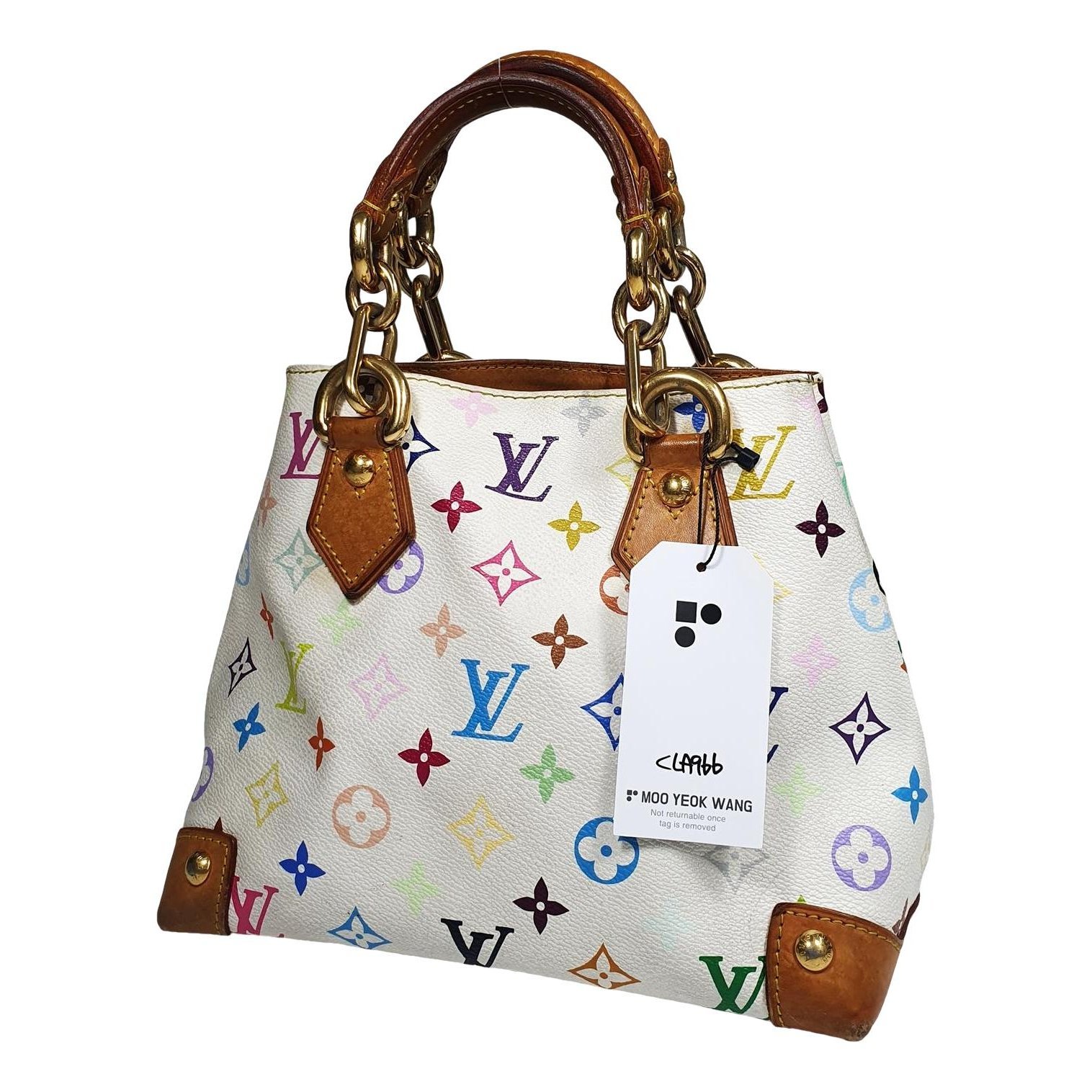 Leather tote
