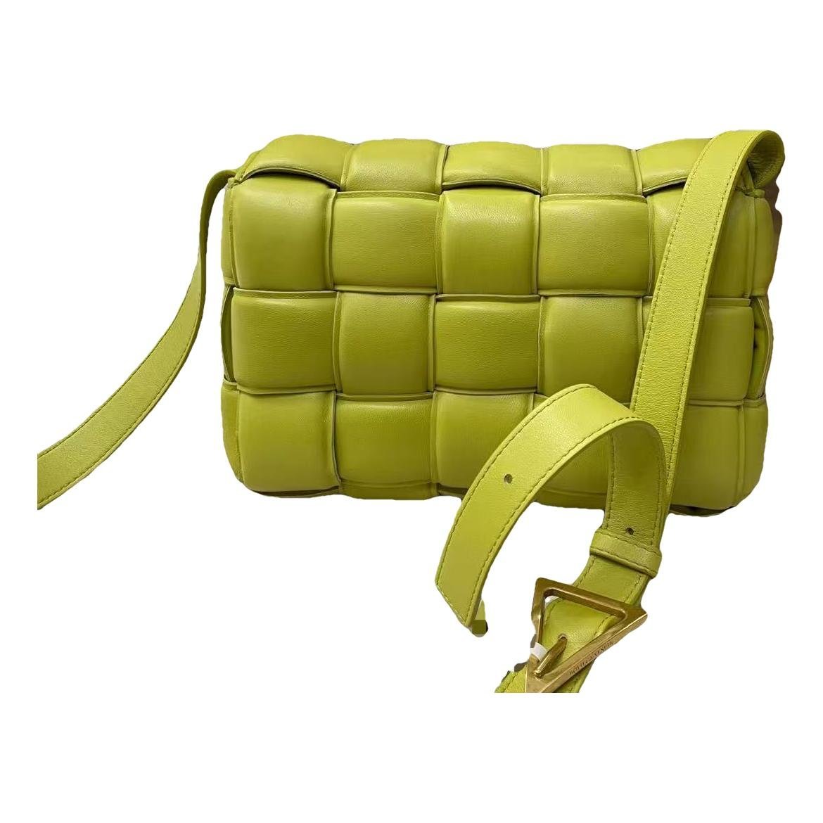 Cassette Padded leather handbag