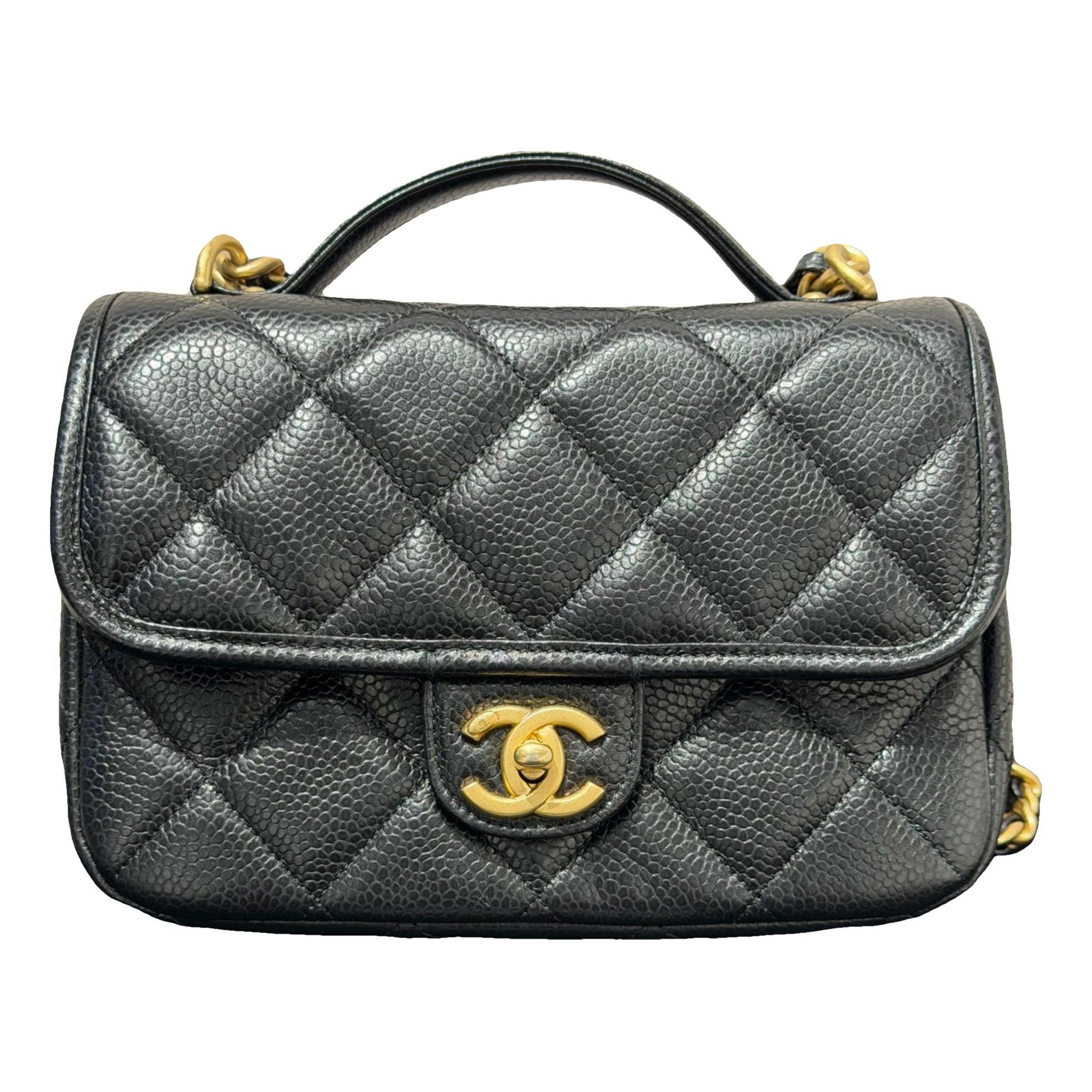 Timeless Classique Top Handle leather handbag
