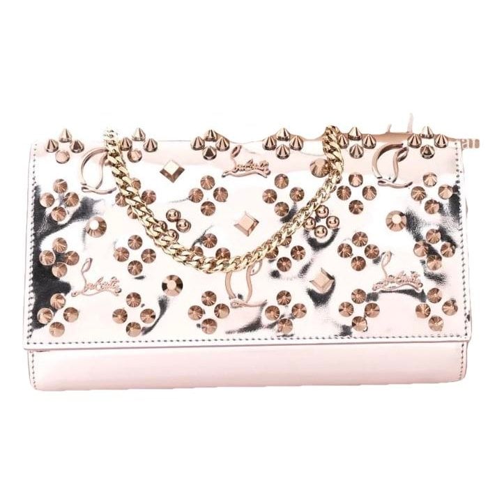 Patent leather handbag