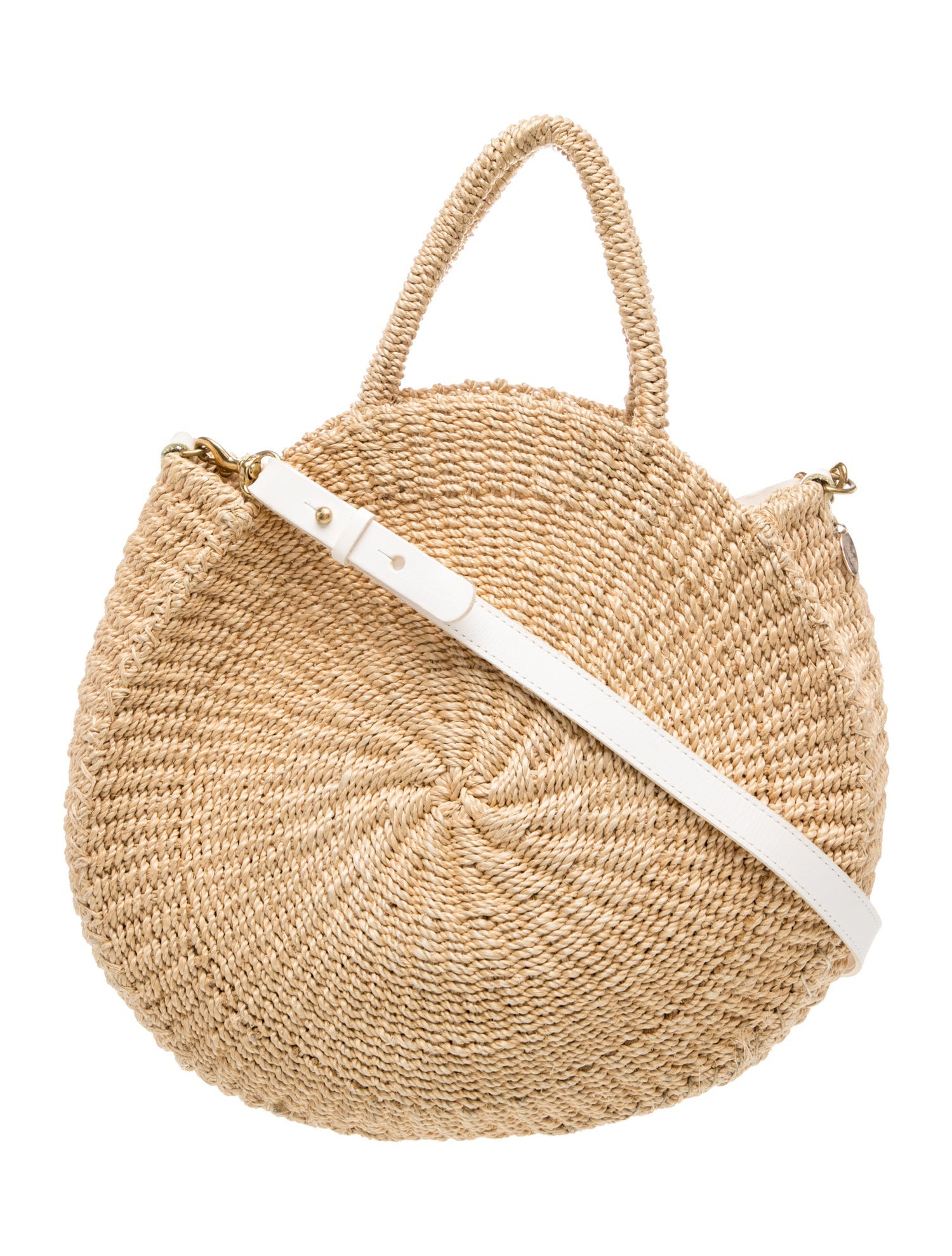 Straw Top Handle Bag
