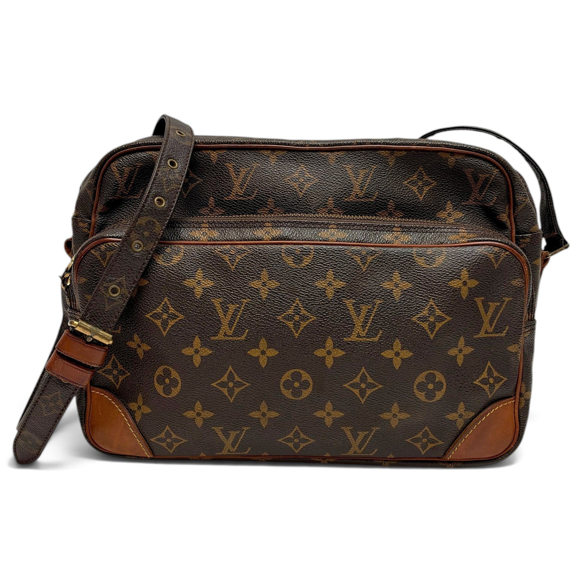 Nile cloth crossbody bag