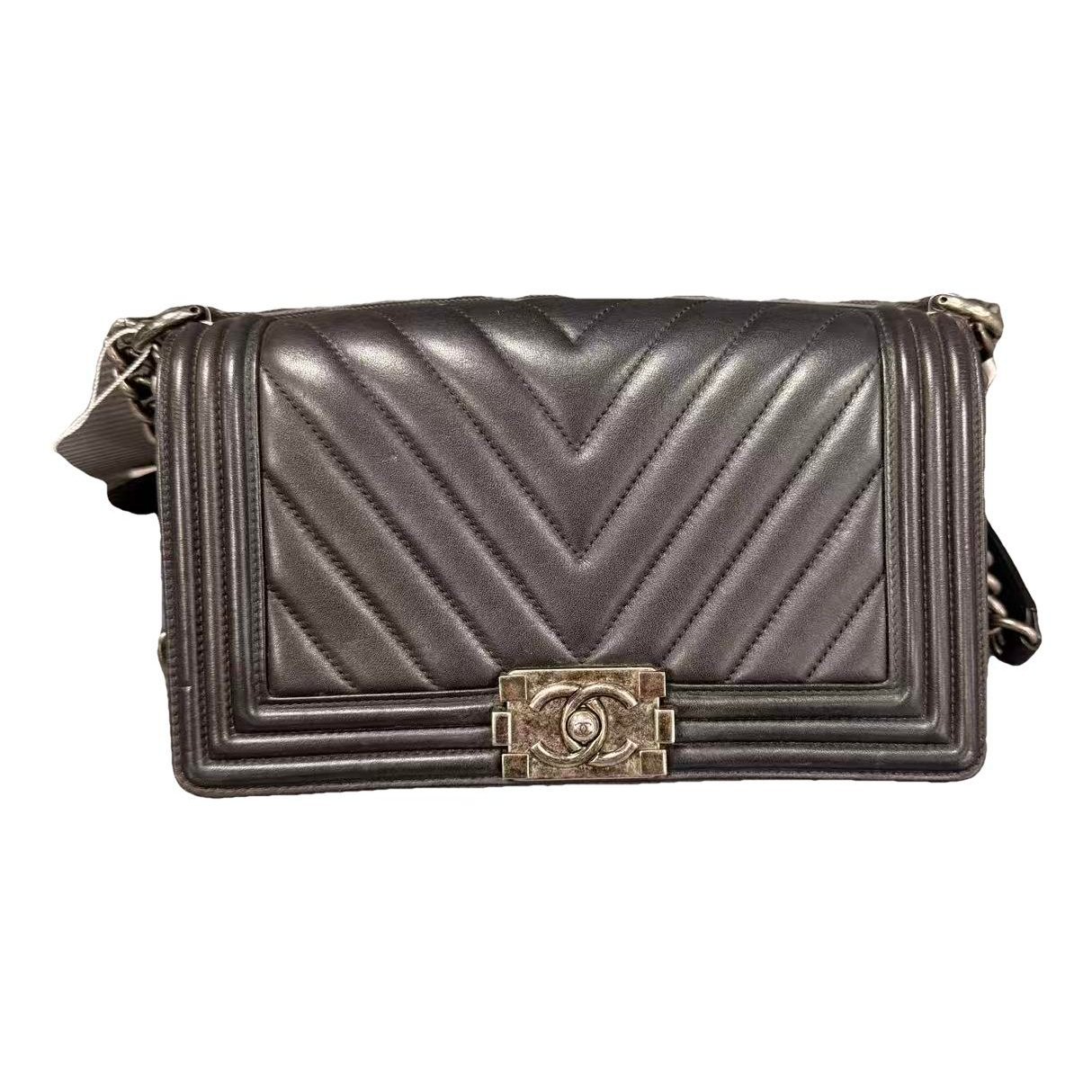 Boy leather crossbody bag