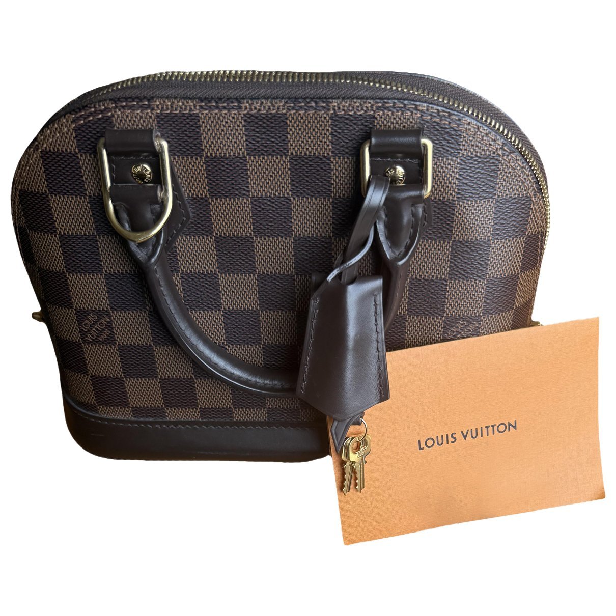 Alma leather handbag