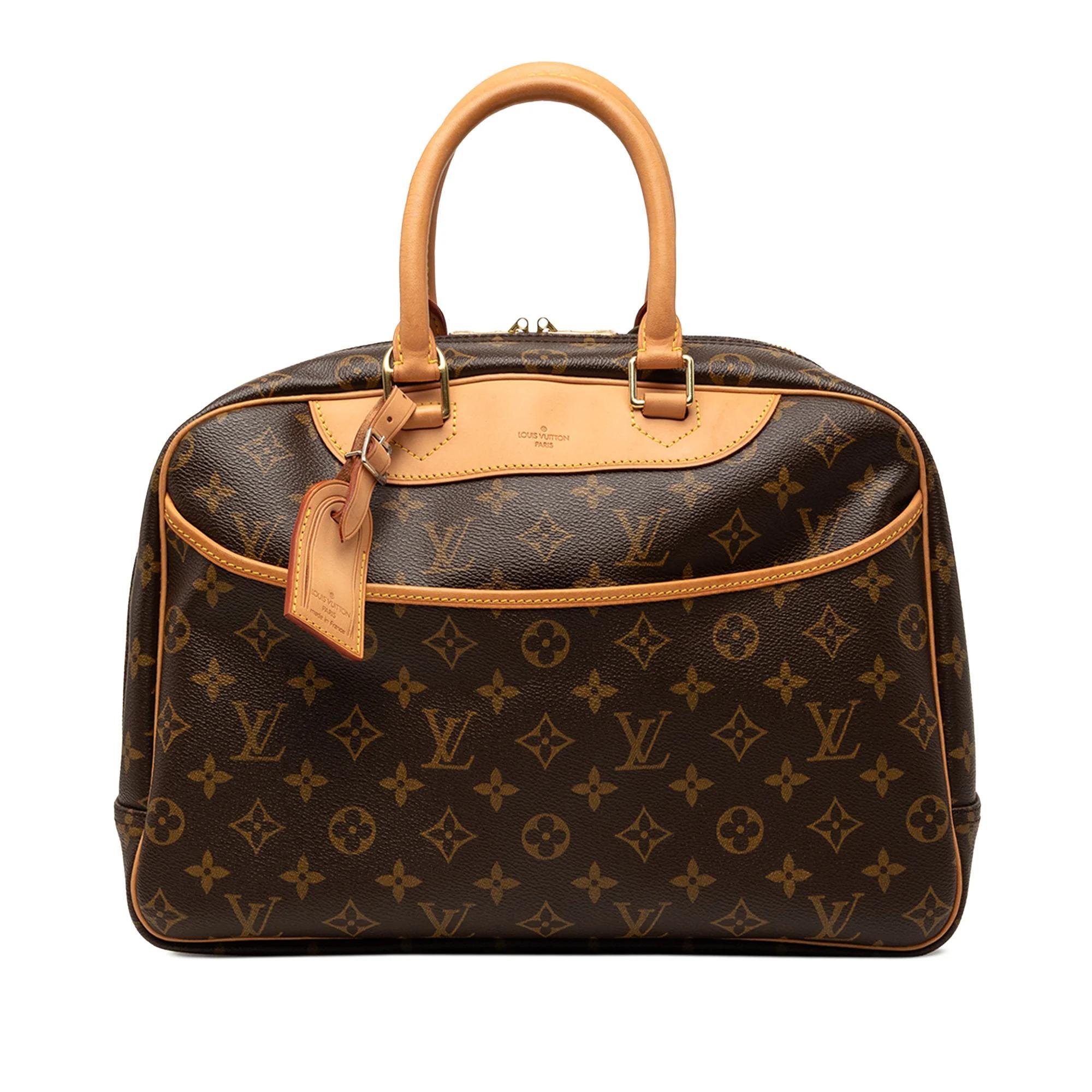 Deauville leather handbag
