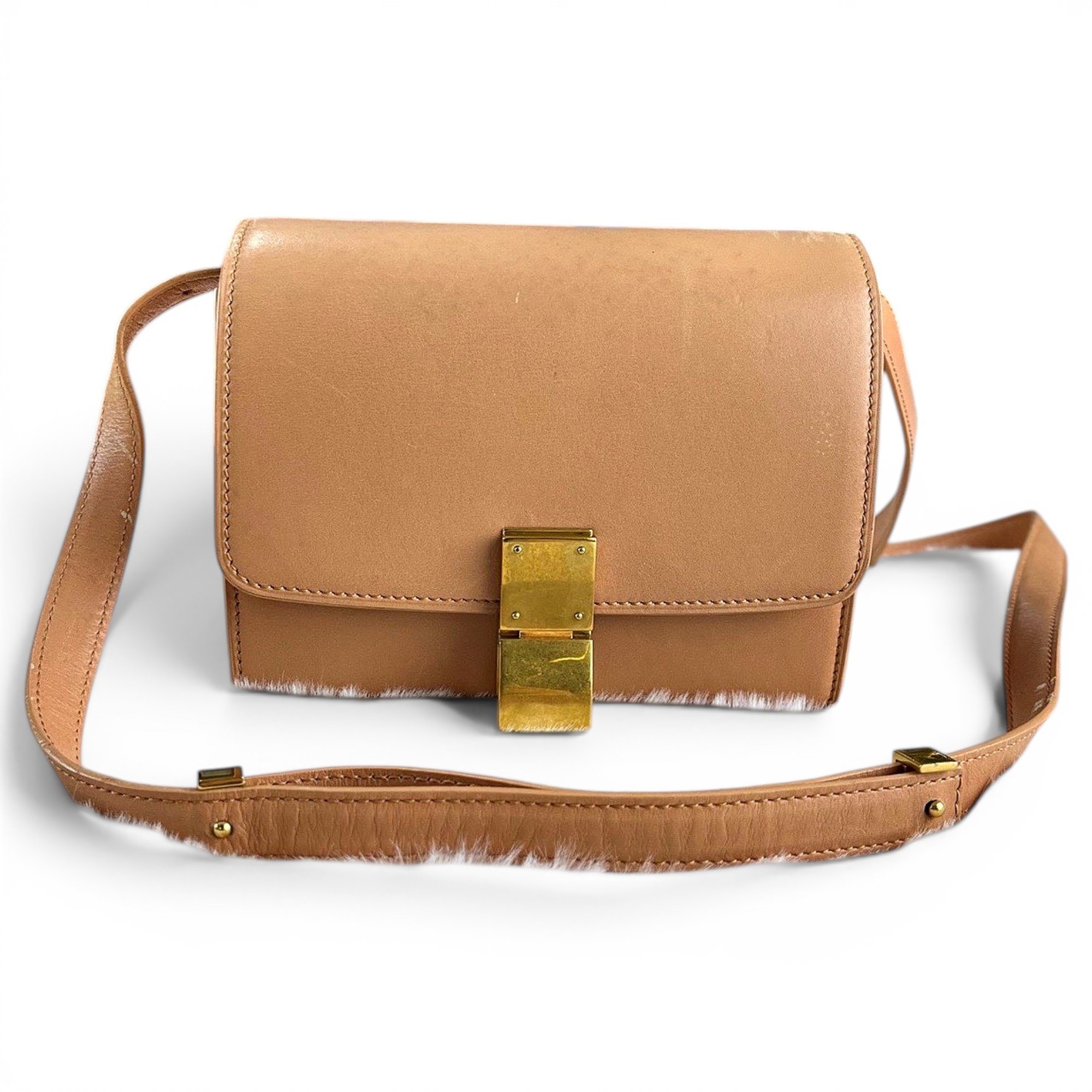 Classic leather handbag