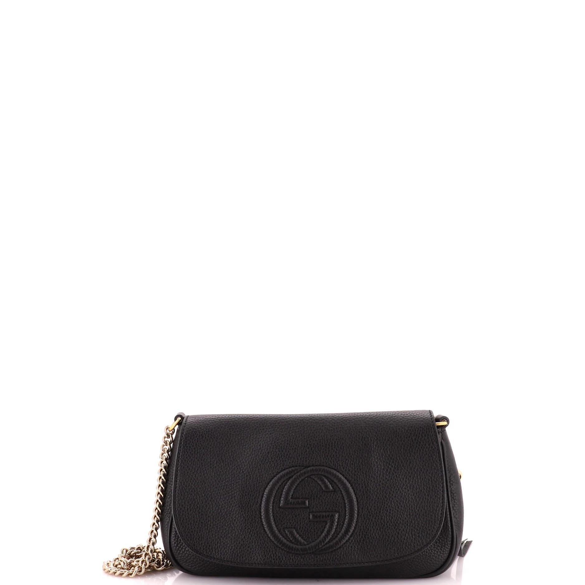 Leather crossbody bag
