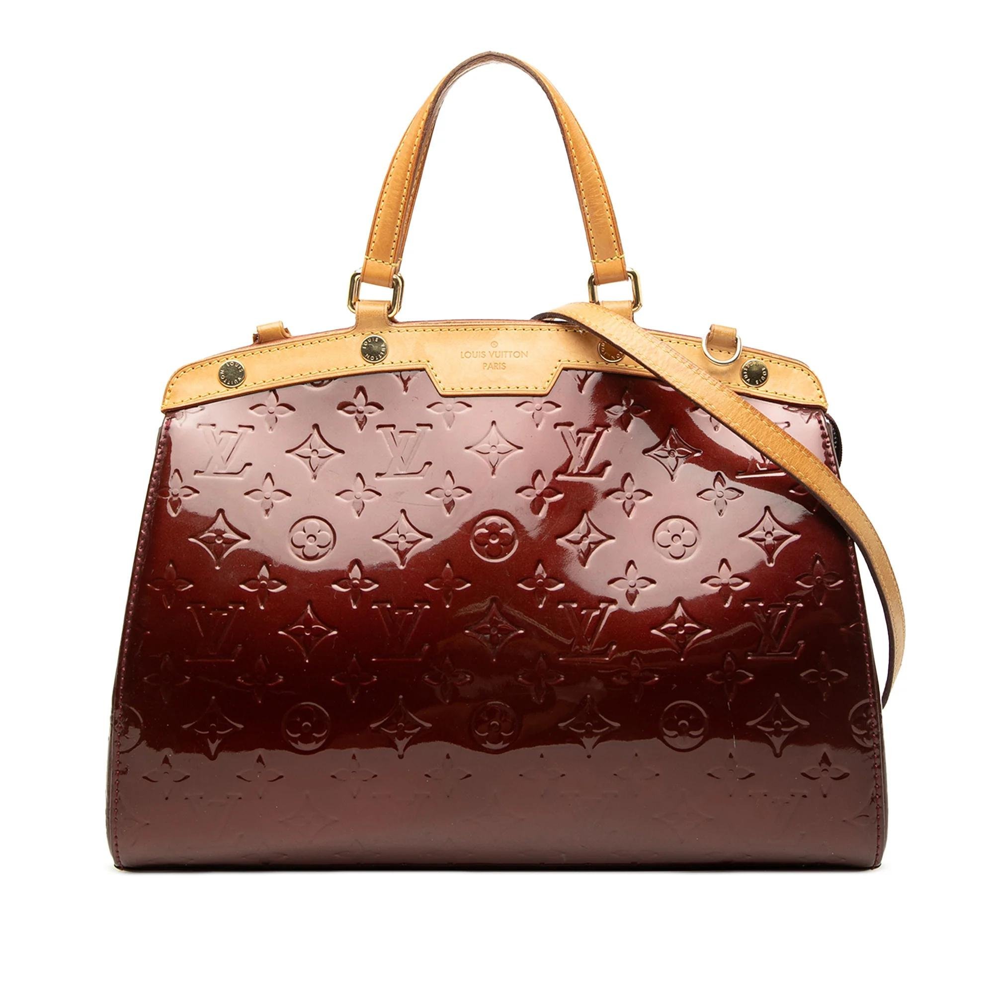 Bréa leather satchel