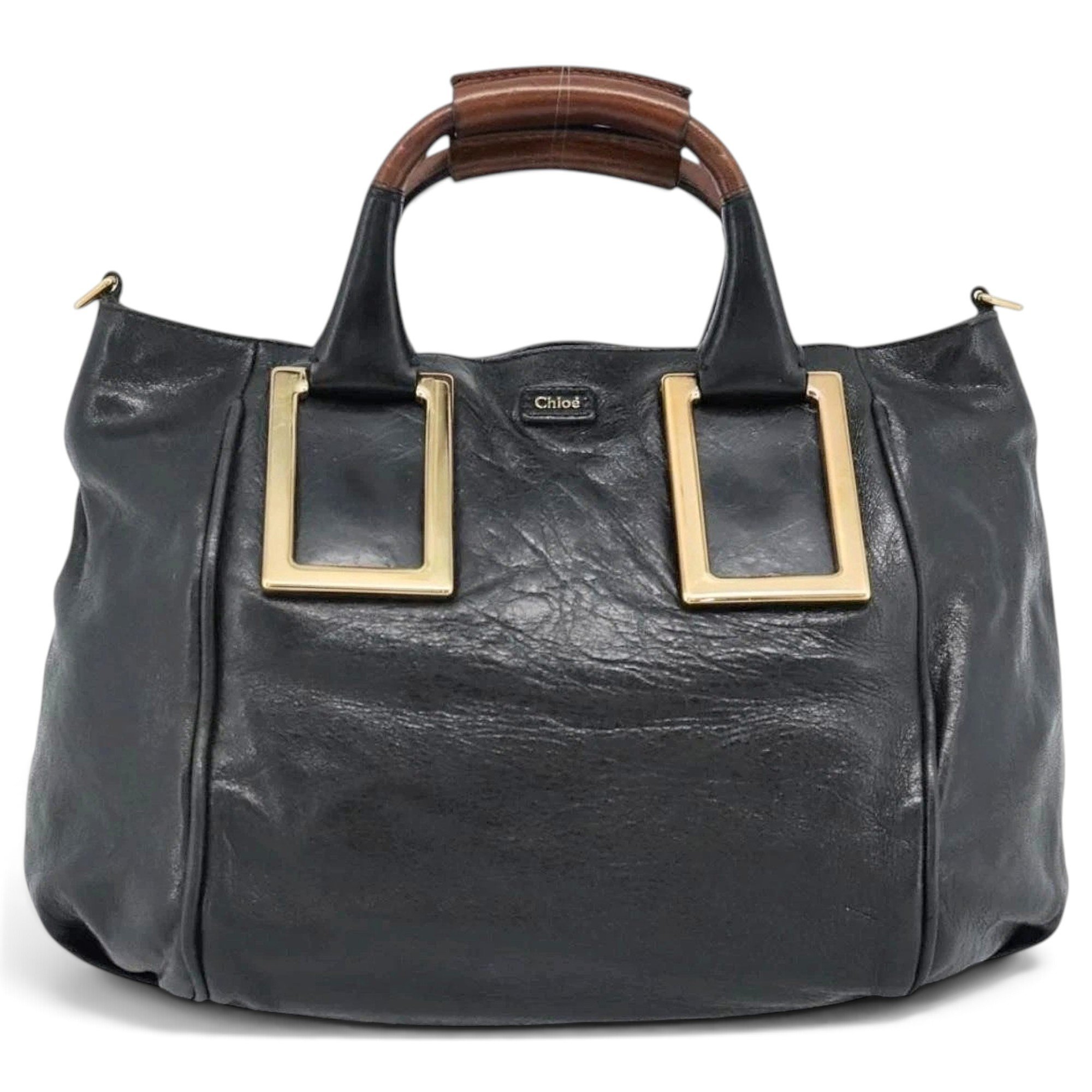 Leather handbag