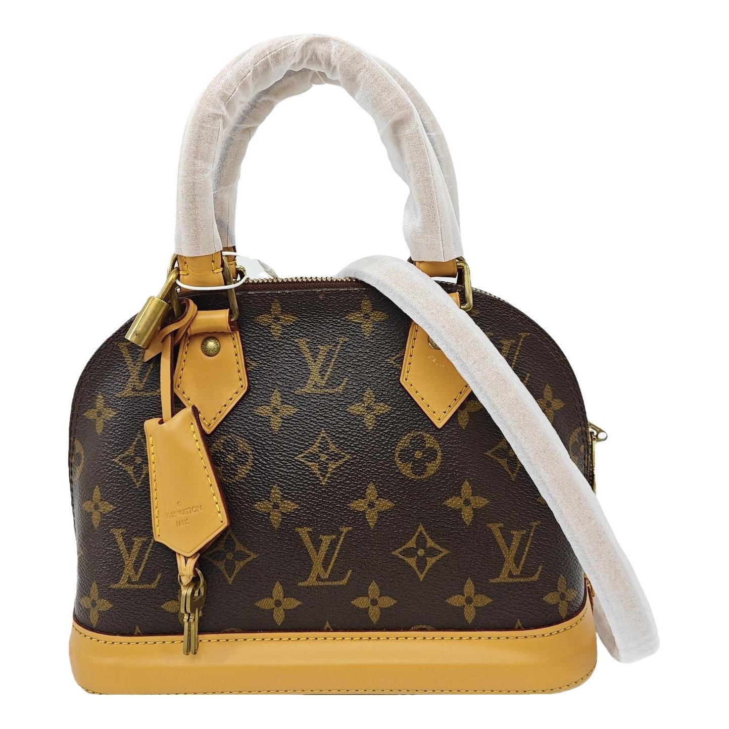 Alma leather handbag