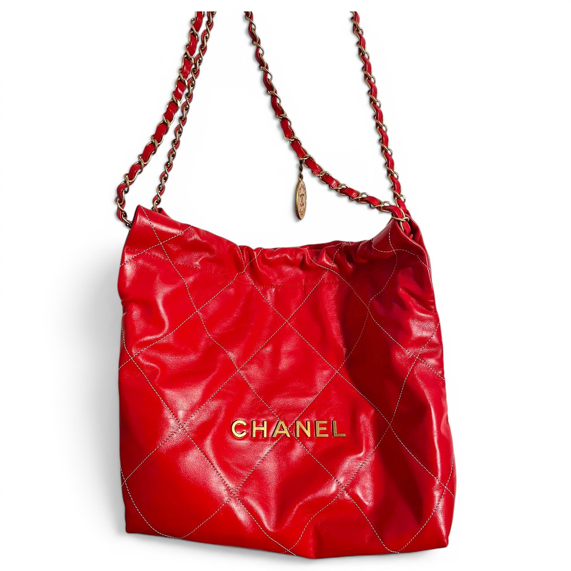 Chanel 22 leather handbag