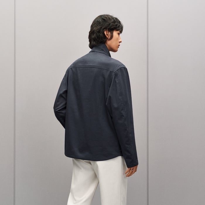 Marine "Neo Pique" Overshirt
