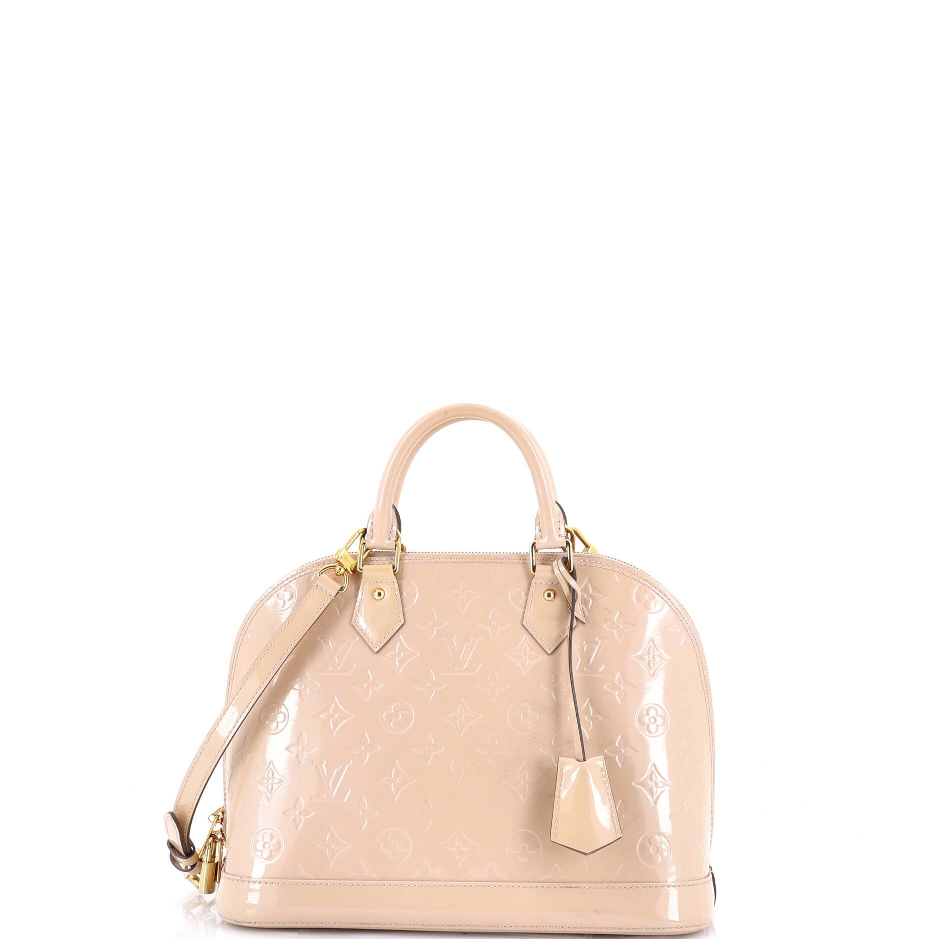 Louis Vuitton Alma Handbag Monogram Vernis PM
