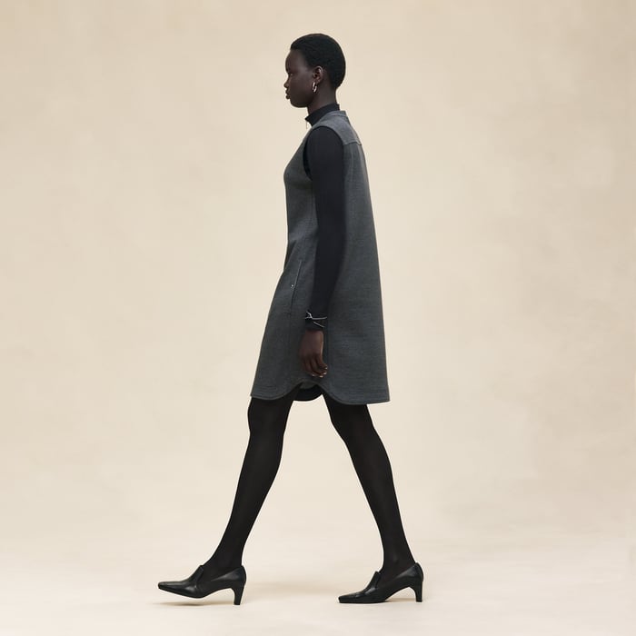 Gris Obscur Sleeveless Dress