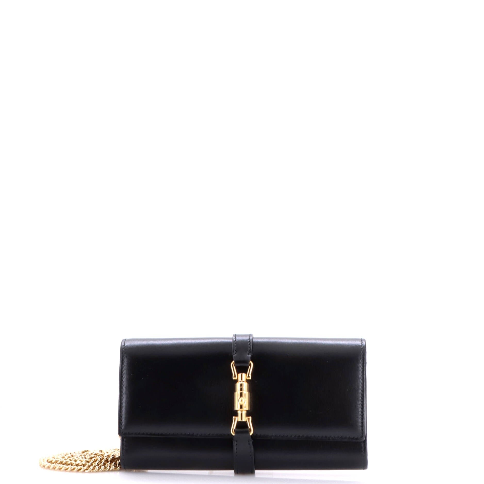 Jackie 1961 Continental Chain Wallet Leather