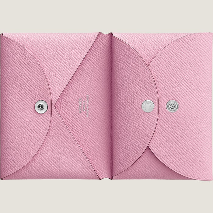 Mauve Sylvestre Calvi Duo Compact Card Holder