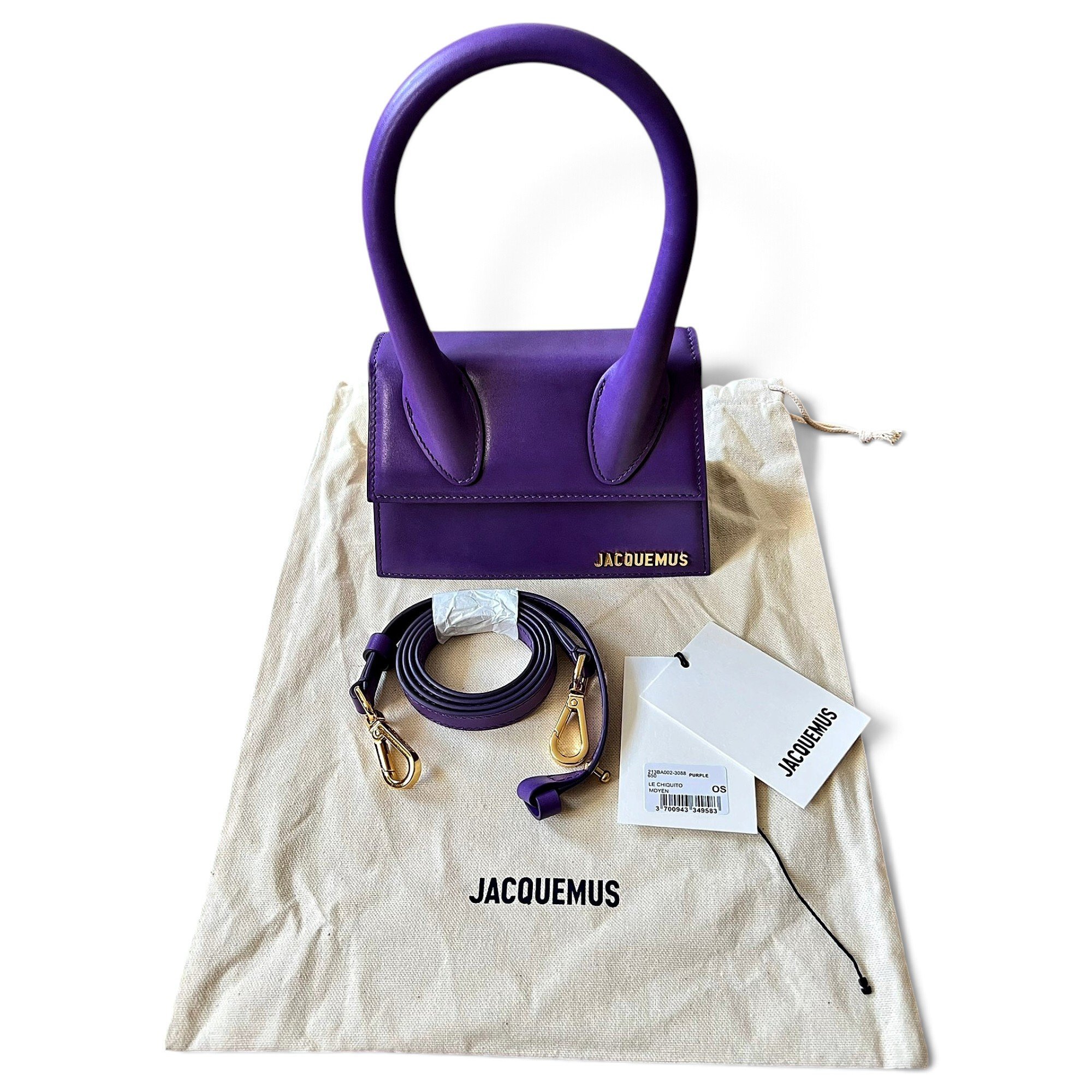 Le Chiquito Moyen leather handbag