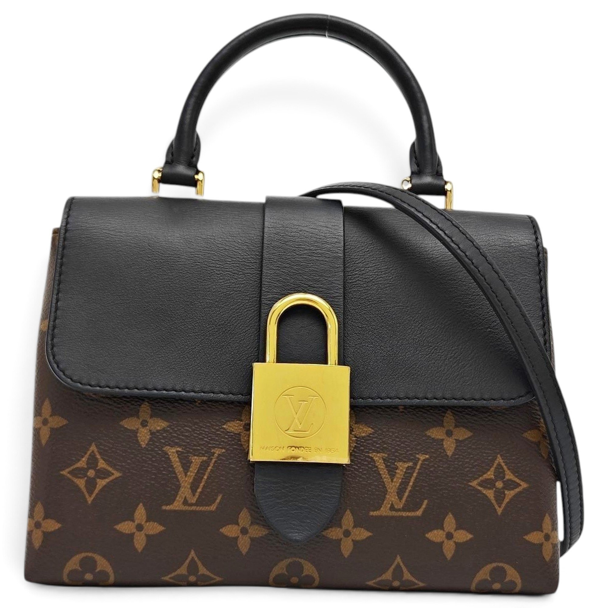 Locky BB leather handbag