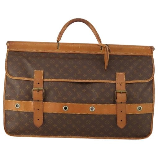 Leather bowling bag