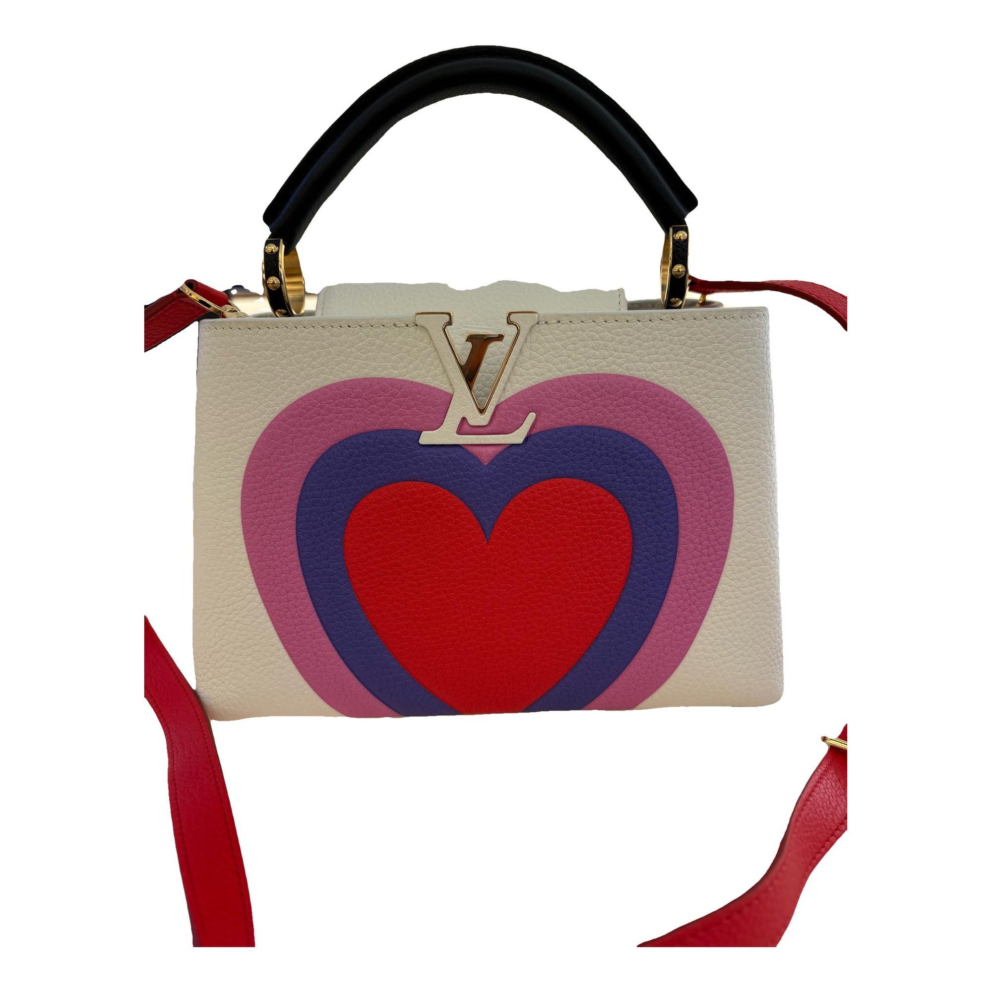 Capucines leather handbag