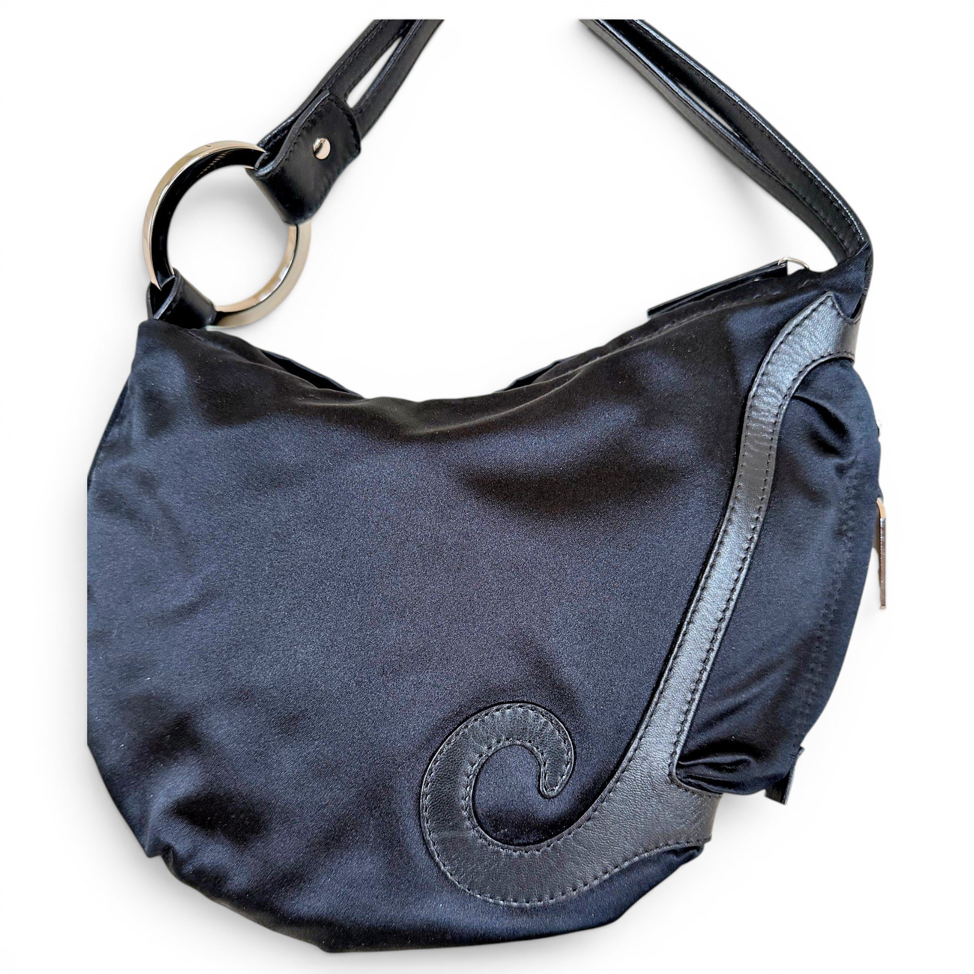 Silk handbag