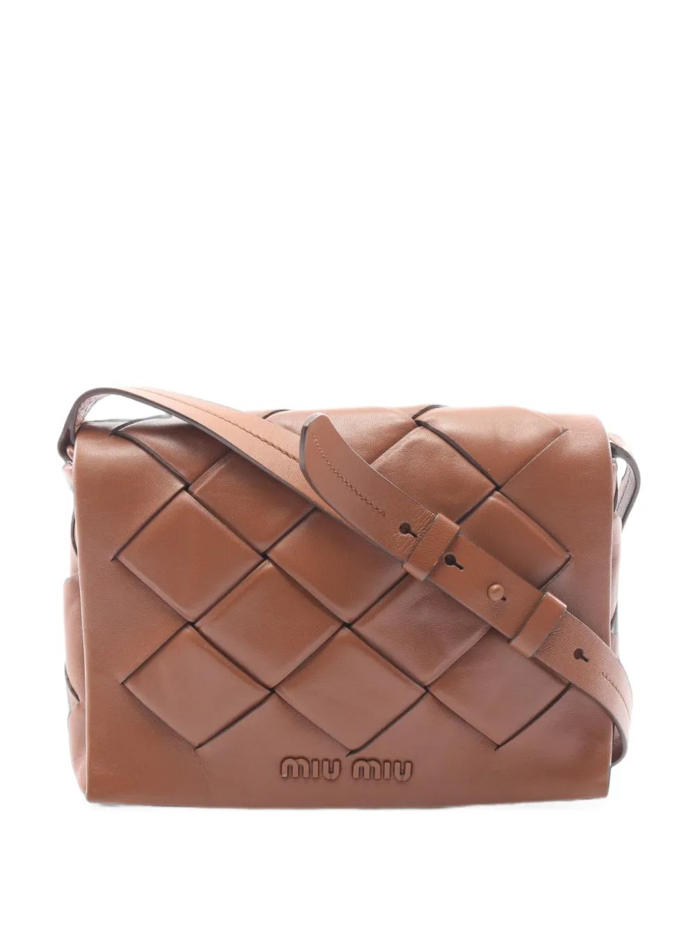 2010s leather cross body bag