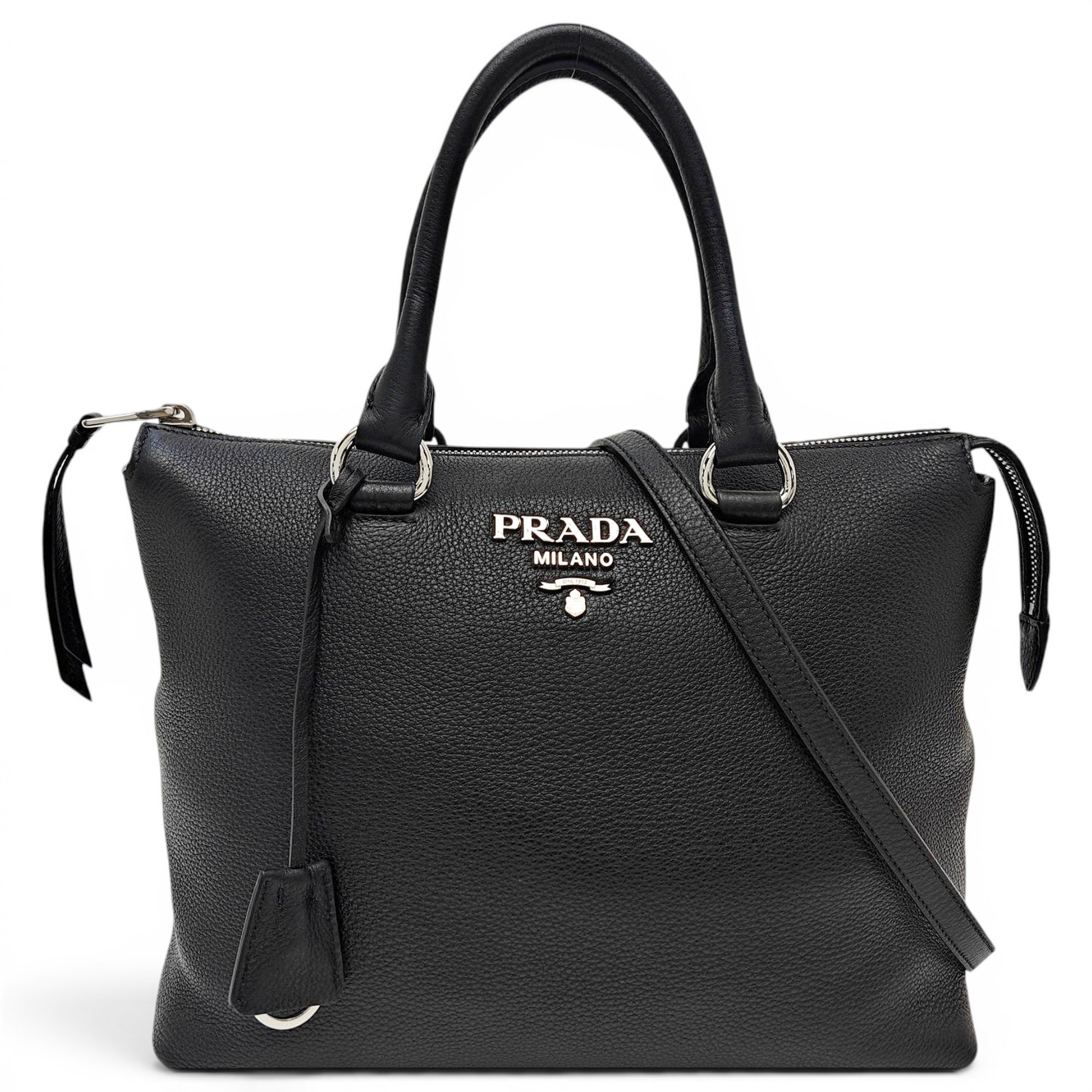 Light Frame leather crossbody bag