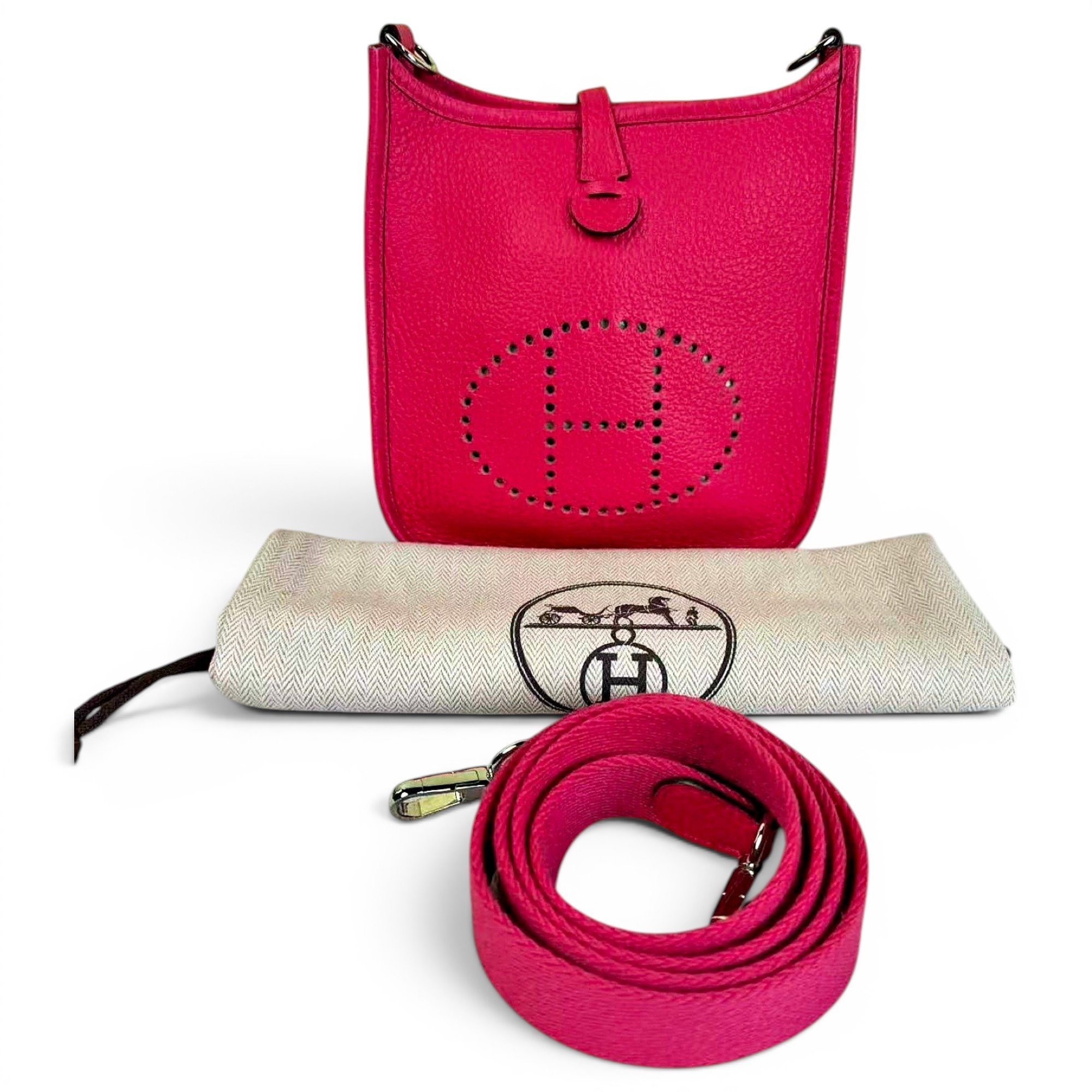 Evelyne leather crossbody bag