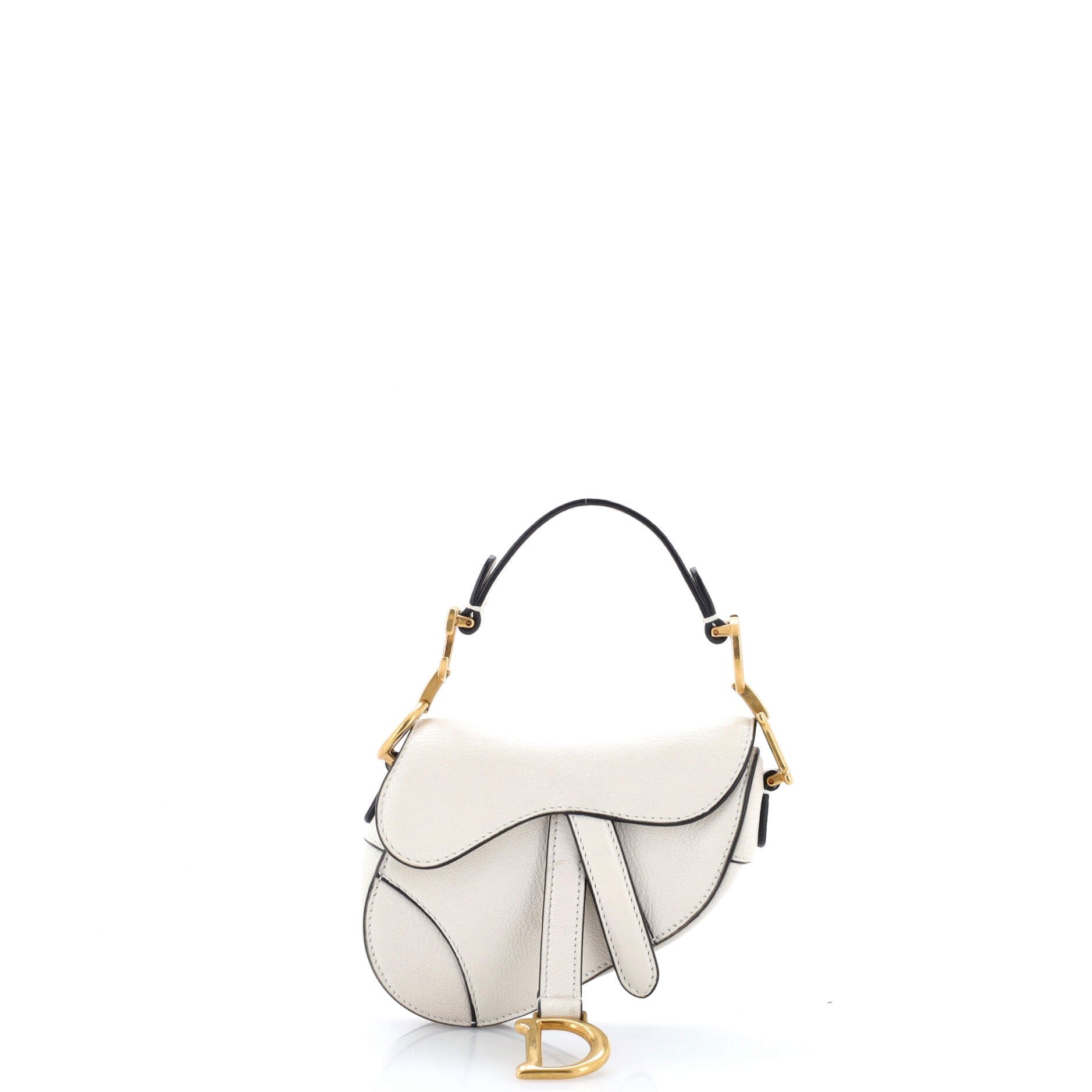 Dior Saddle Handbag Leather Micro
